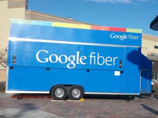 Google Fiber Truck
