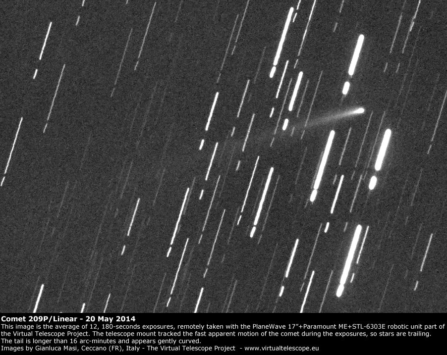 Comet 209P/LINEAR on May 20, 2014