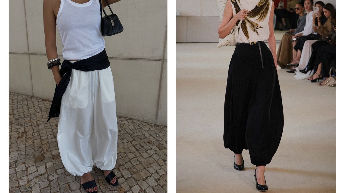 Not Wide-Leg, Not Skinny—The Polarizing Pant That's Back for Spring