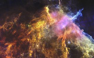 Herschel View of Horsehead Nebula space wallpaper 