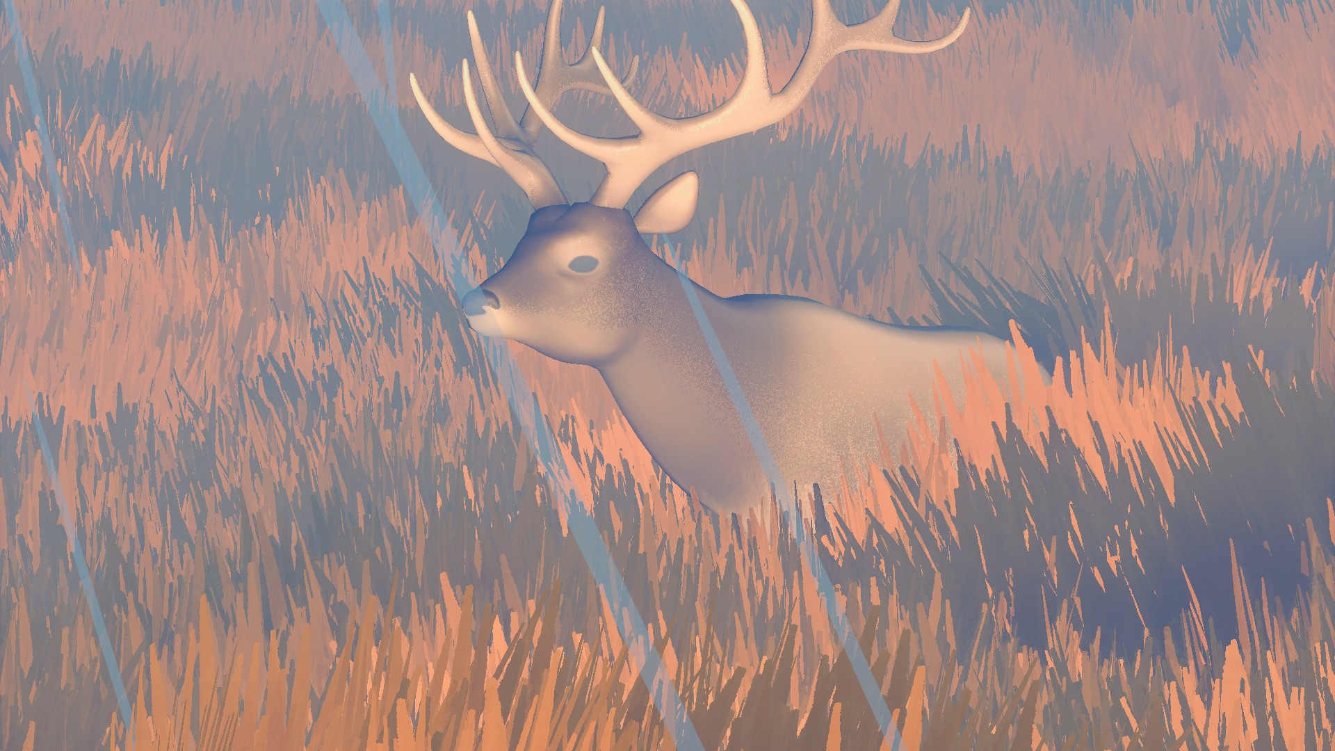 An elk in Over The Hill