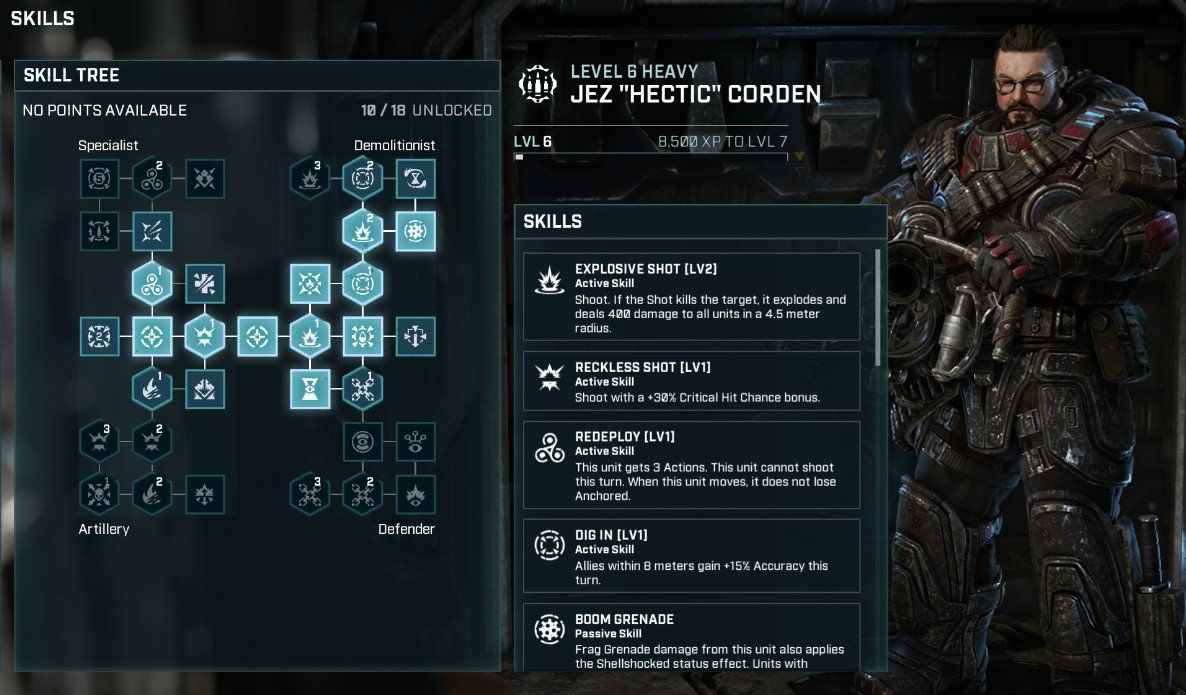 Gears Tactics guide Best class builds, gear, weapon mods, and combat