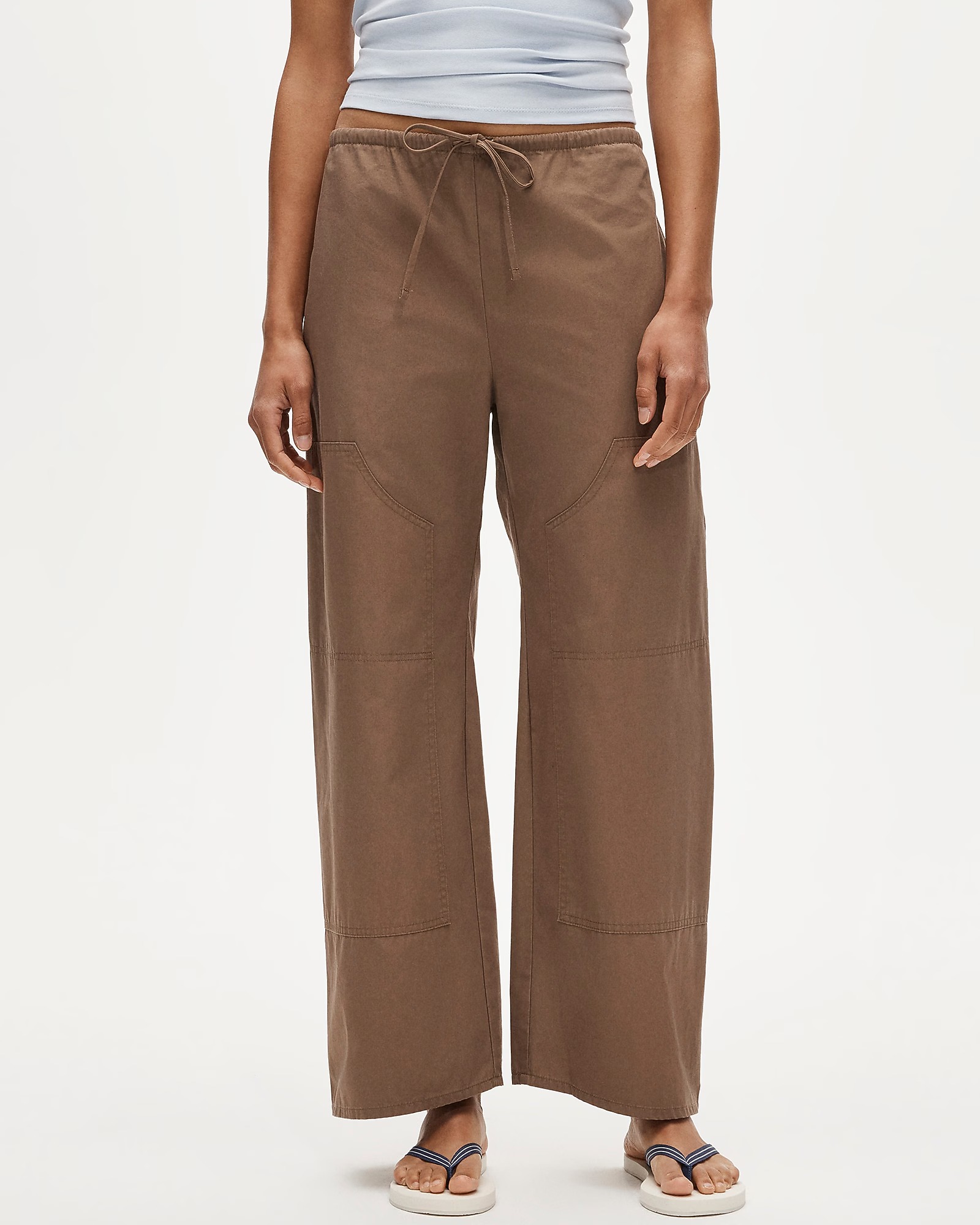 Luna Pant in Cotton Poplin