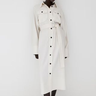 H&M Belted Shirt Dress