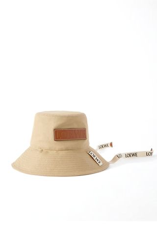 Loewe, + Paula's Ibiza Appliquéd Cotton-Canvas Bucket Hat