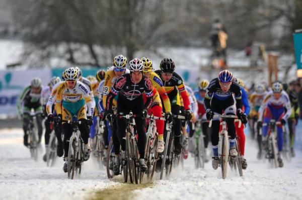 Jonathan Page (Planet Bike) leads the way in Tervuren