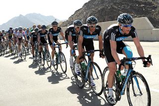 Team Sky lead, Tour of Oman 2010, stage four