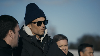 Tom Brady wearing a hat and sunglasses in Built In Birmingham: Brady & The Blues