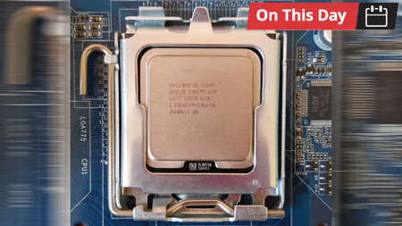 An Intel Core 2 Duo CPU