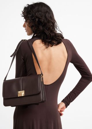 Classic Leather Shoulder Bag