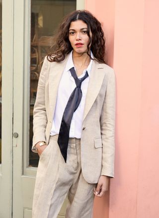 Tracy Linen Blazer