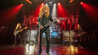 Megadeth thrash out in Oslo, Norway, 2022.