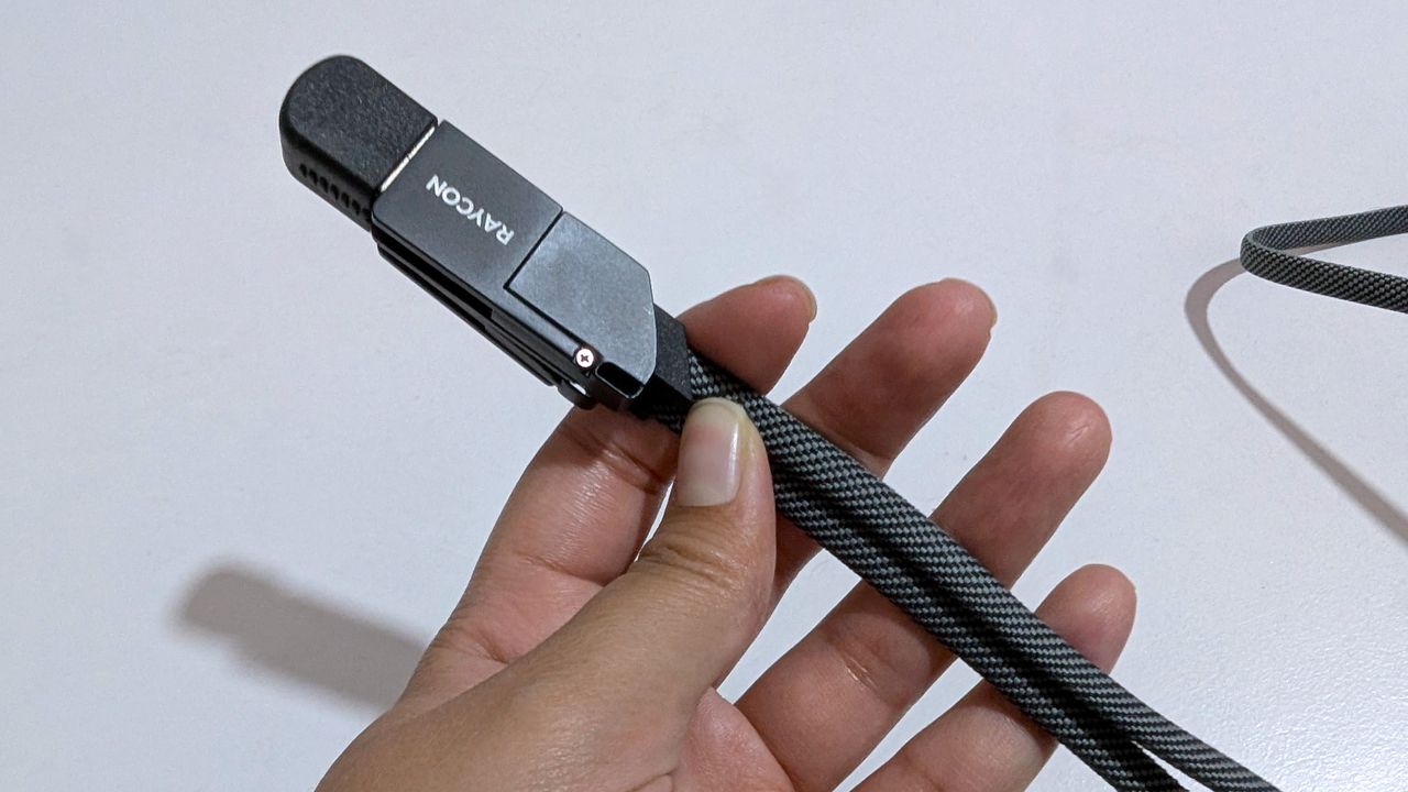 Raycon nylon braided USB-C cable