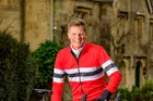 Simon Fellows in his cycling kit