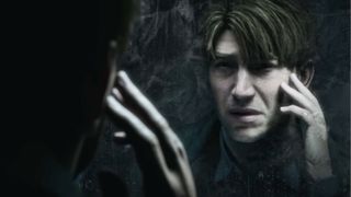 Silent Hill 2 remake screenshot showing James Sunderland