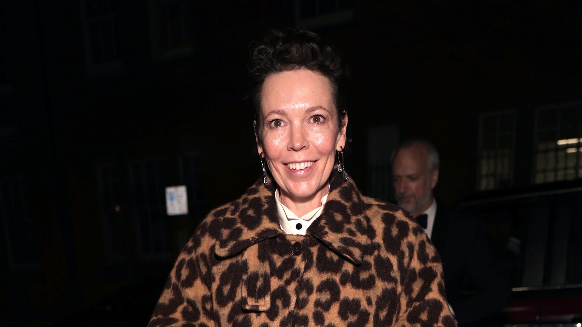 Olivia Colman seen attending War Child gala dinner on December 04, 2025 in London