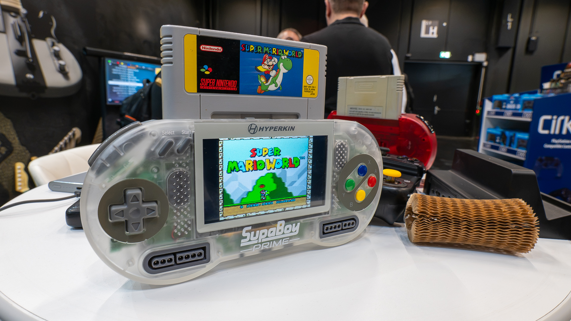 Hyperkin SupaBoy retro SNES handheld at Gamescom 2026