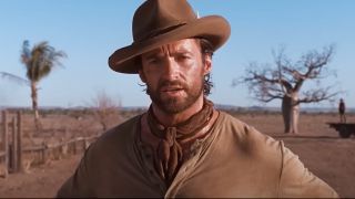 Hugh Jackman in a cowboy hat from Australia/Faraway Downs