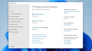 Microsoft Defender firmware settings