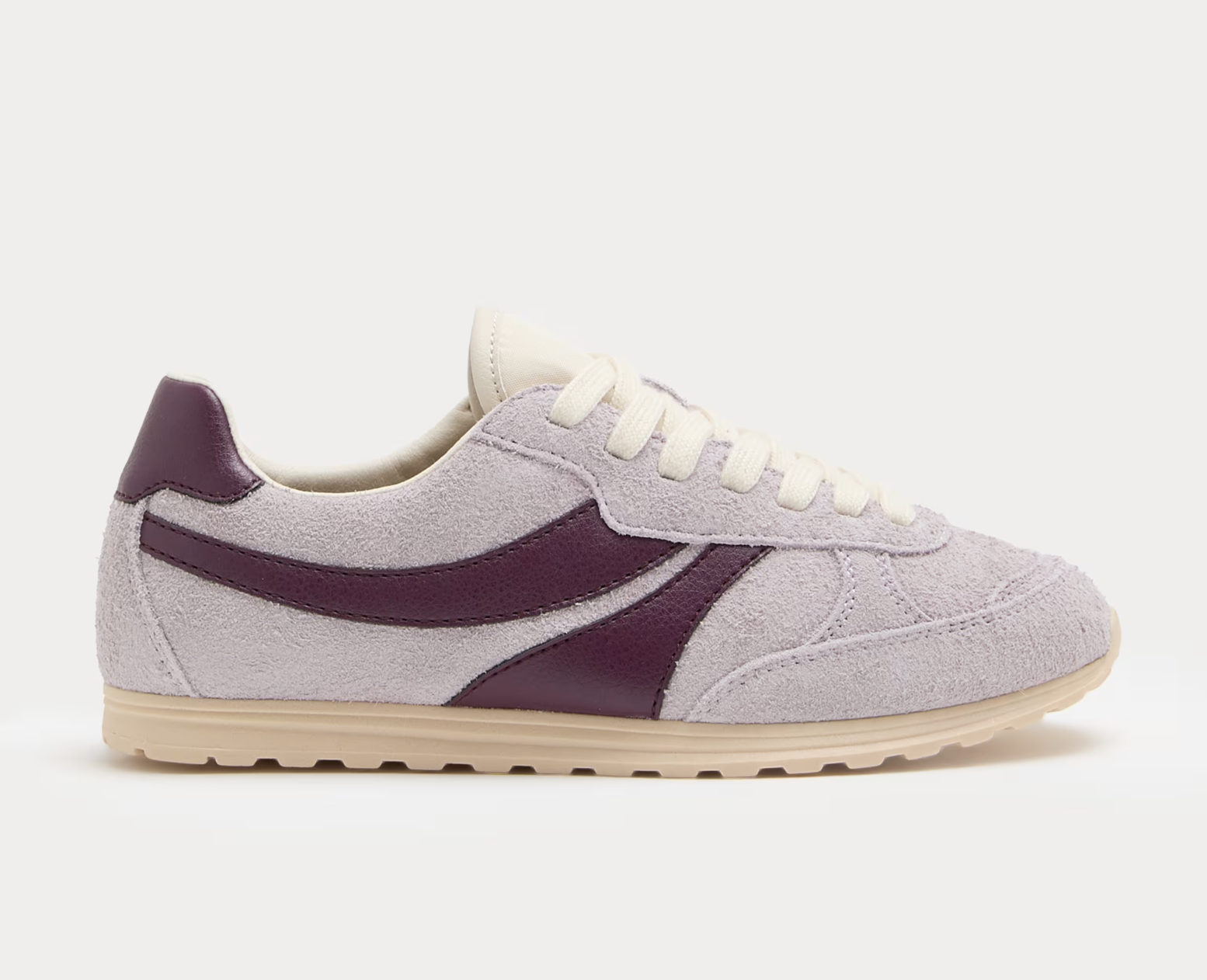 M&amp;S, Suede Side Stripe Retro Trainers
