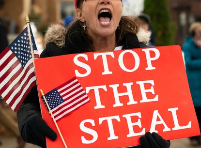 Stop the Steal protester.