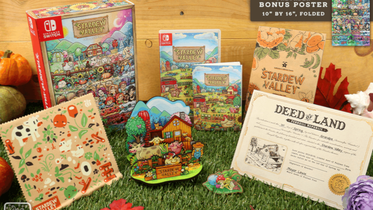 Nintendo Switch STARDEW VALLEY COLLECTOR'S EDITION Stardew Valley Collectors Edition (2019) for sale online | eBay