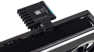 aqua computer's Ampinel product for measuring and mitigating power demands on graphics cards.