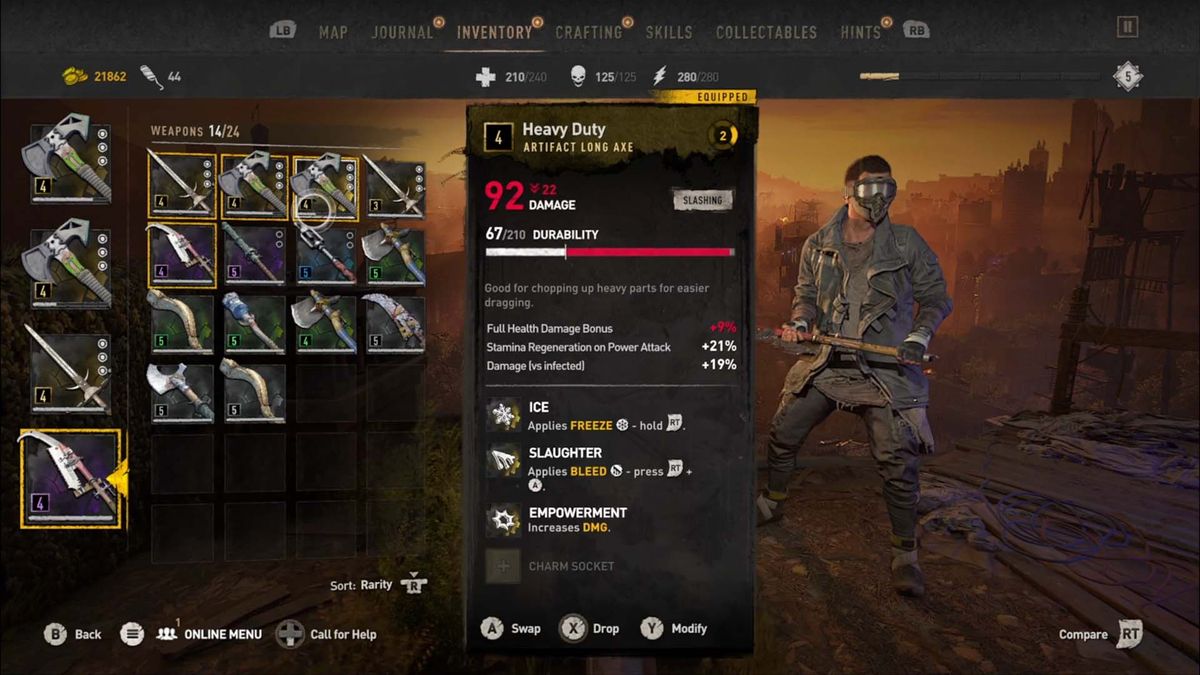 Dying Light 2 weapons and best weapon mods explained GamesRadar+