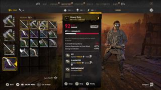 Dying Light 2 fully modded artifact weapon