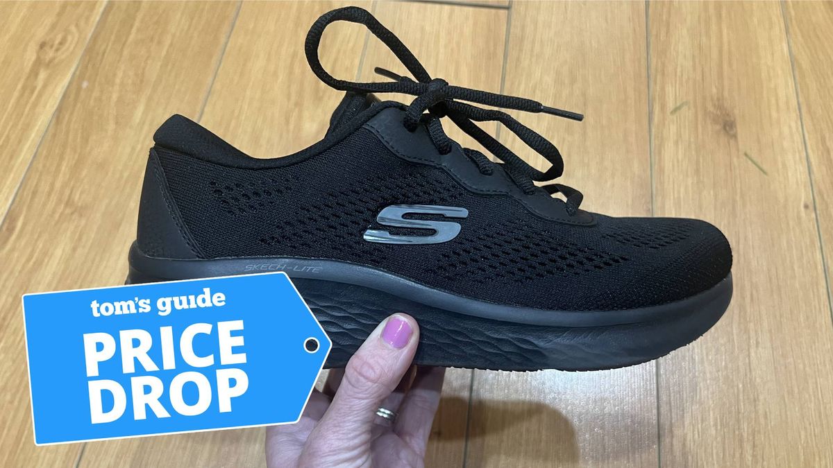 The Skechers GOWalk shoes are perfect for a quick walk