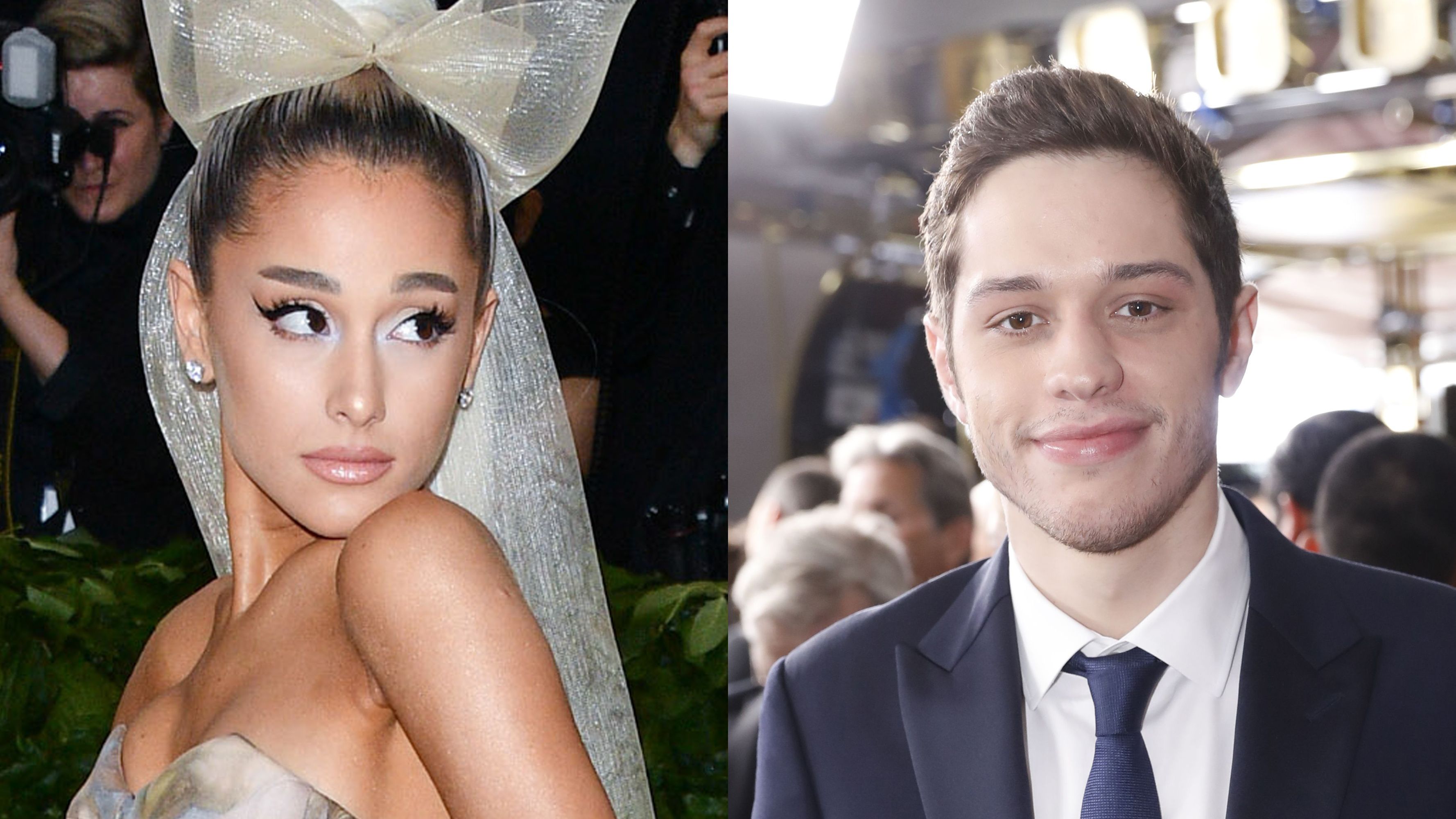Ariana Grande and Pete Davidson Relationship Timeline After Their Whirlwind  Romance | Marie Claire
