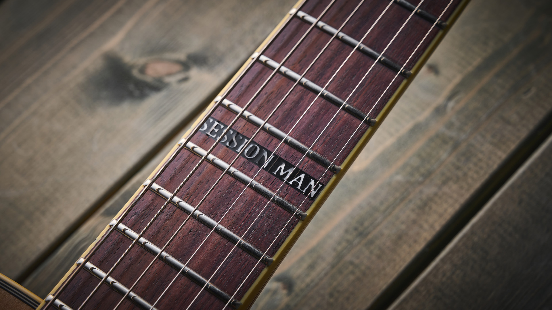 Duesenberg Alliance Series Tom Bukovac: the new semi-hollow signature model is a stunning singlecut with a quilted maple build in a natural finish.