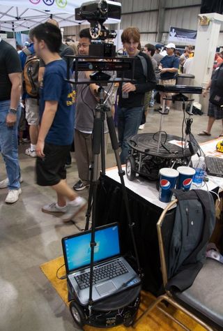 Robot camera tripod