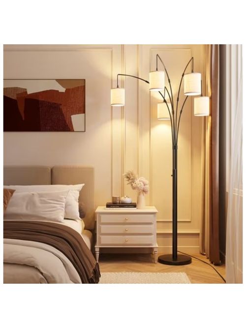 Sunmory 83.5-inch 5 Lights Tree Floor Lamp