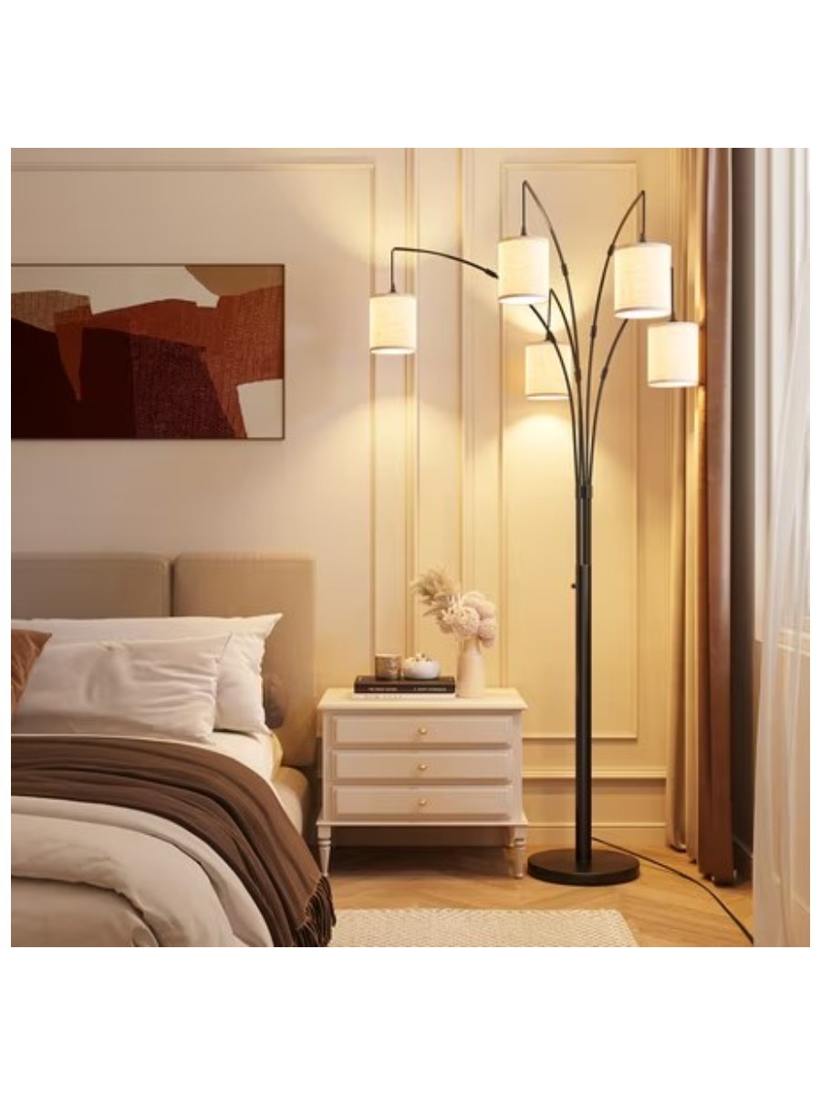 SUNMORY, Sunmory 5 Lights Tree Floor Lamp, 83.5