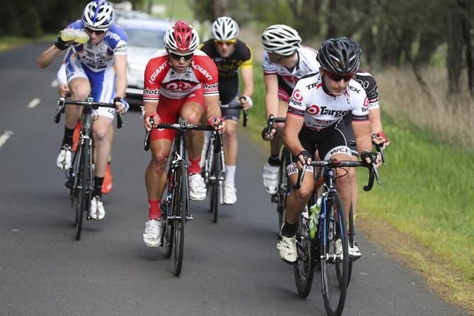 Alexander Ray (Target Trek) leads the break