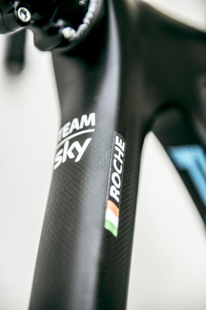 Roche rides in Team Sky colours for the first time in 2015