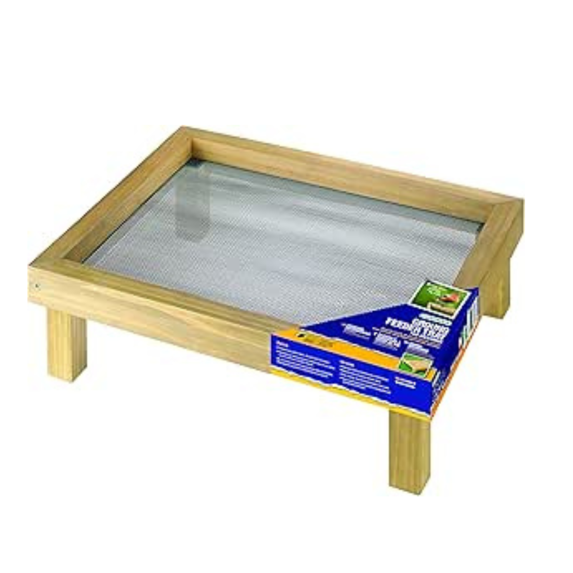 Gardman A01014 Wooden Ground Wild Bird Feeder Tray
