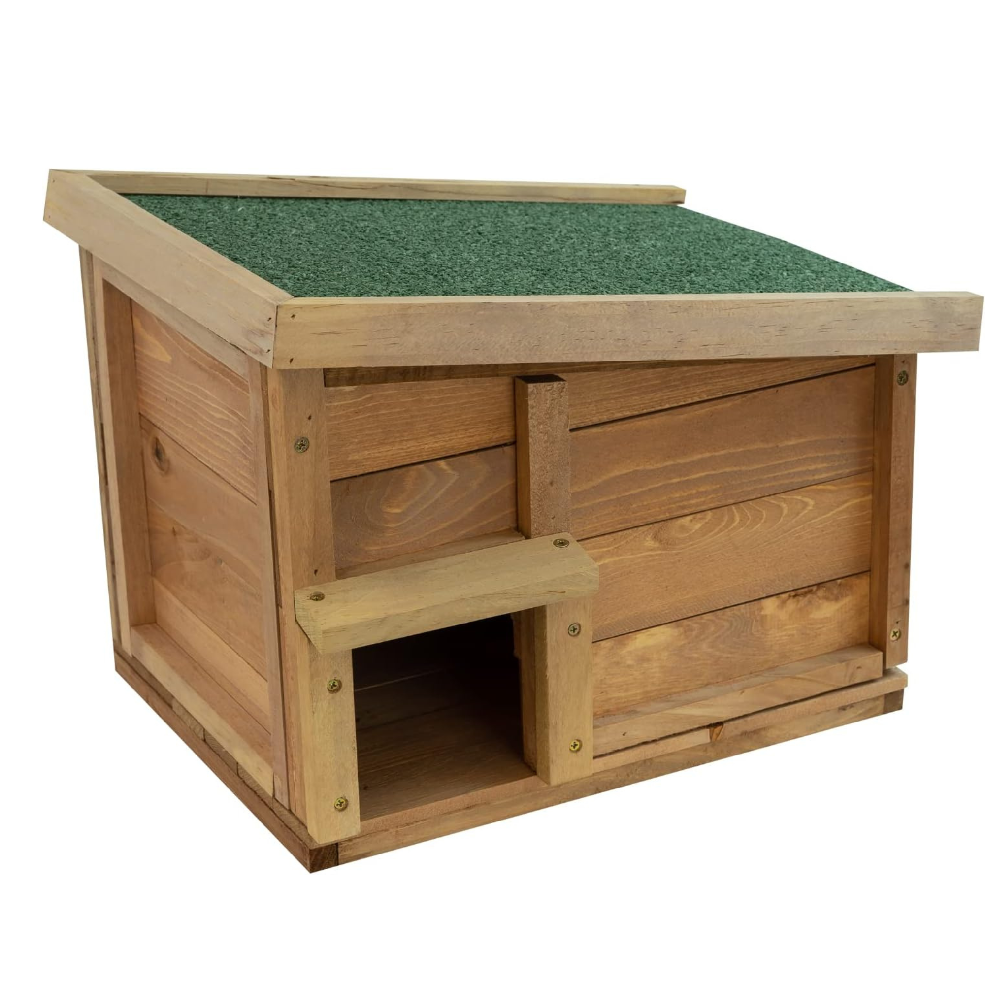 Woodside Hedgehog House &amp;amp; Hibernation Shelter, Safe &amp;amp; Secure Predator Proof Outdoor Habitat/feeding Station