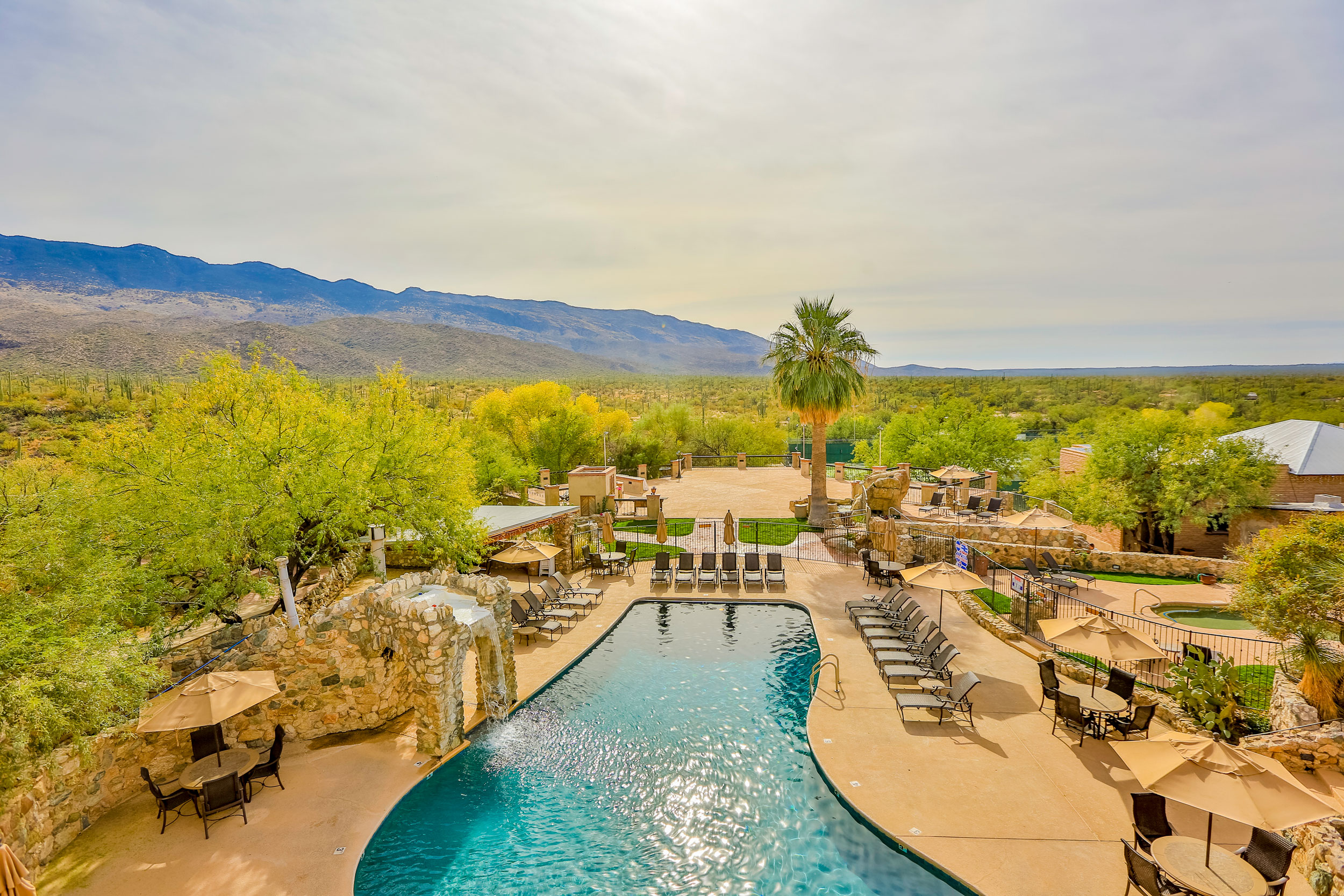 The pool at Tanque Verde Ranch