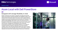 Azure Local with Dell PowerStore Solution Brief
