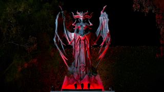 Statue of Lilith from Diablo 4