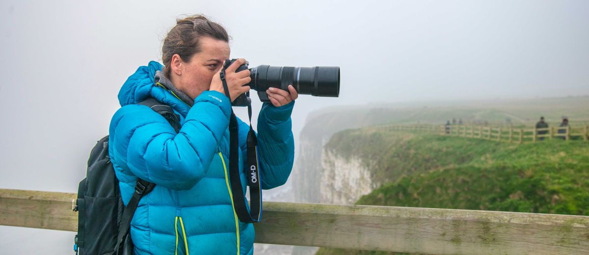 A day in the life of wildlife photographer Tesni Ward hero shot