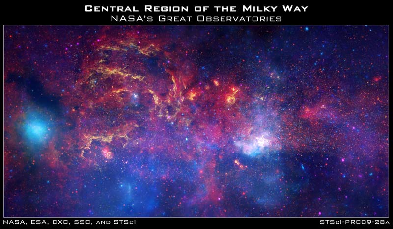 3 Telescopes Combine for Stunning Milky Way Photo