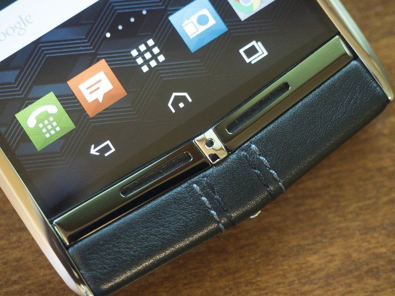 The Vertu Signature Touch&amp;#39;s stereo front-facing speakers are plenty loud