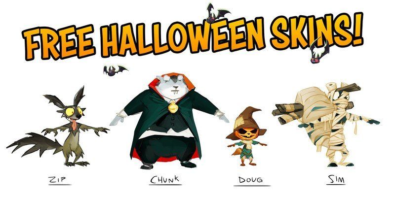 Acron Free Halloween Skins
