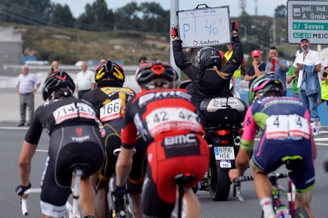 The breakaway sees its time gap shrinking