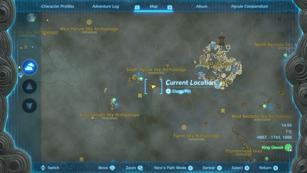 All Zelda Tears of the Kingdom Sage's Will locations | GamesRadar+