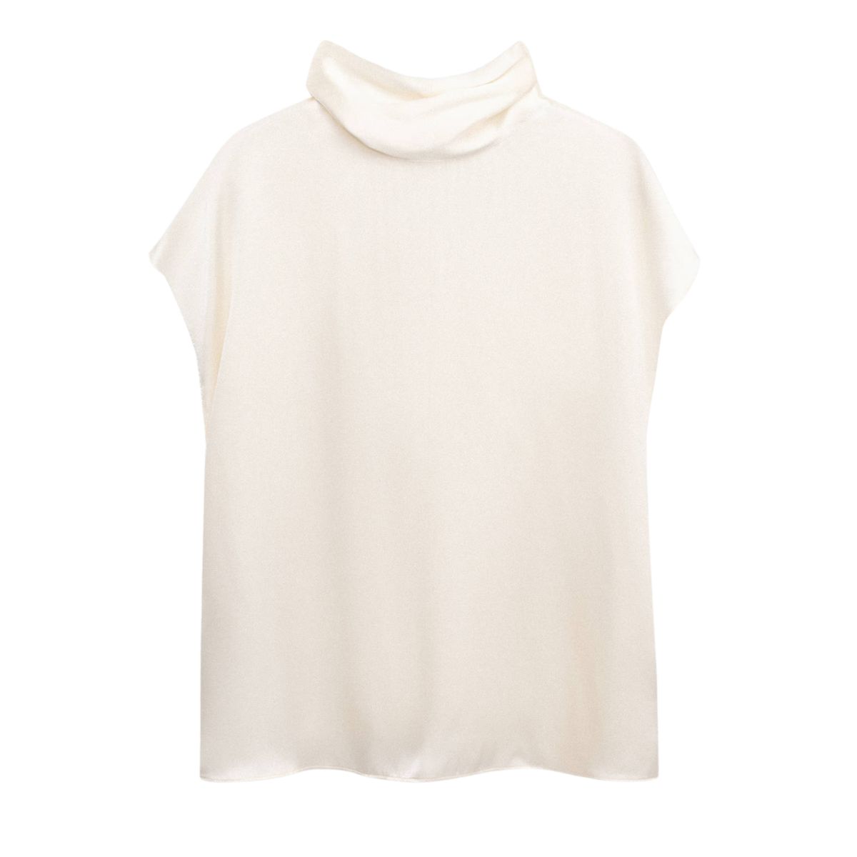 Mango silk blouse