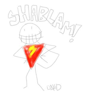 Shazam sketch David S Sandberg